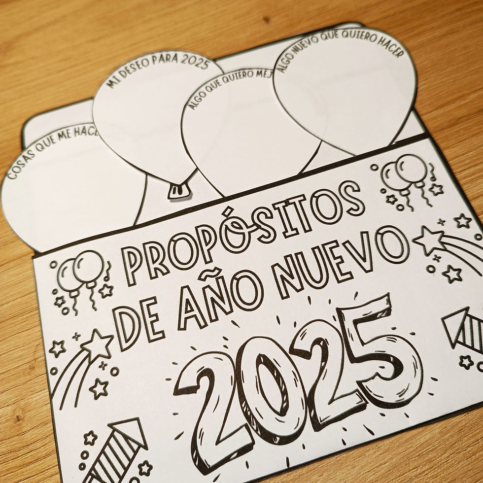 Miniatura: PROPÓSITOS DE AÑO NUEVO - VERSIÓN GLOBOS