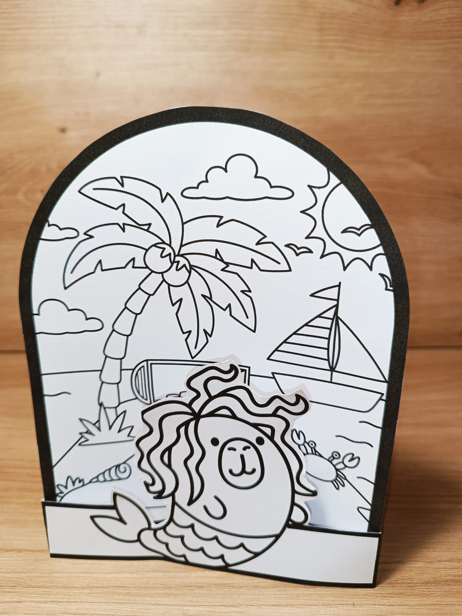 CAPIBARAS EN LA PLAYA - POP - UP 3D