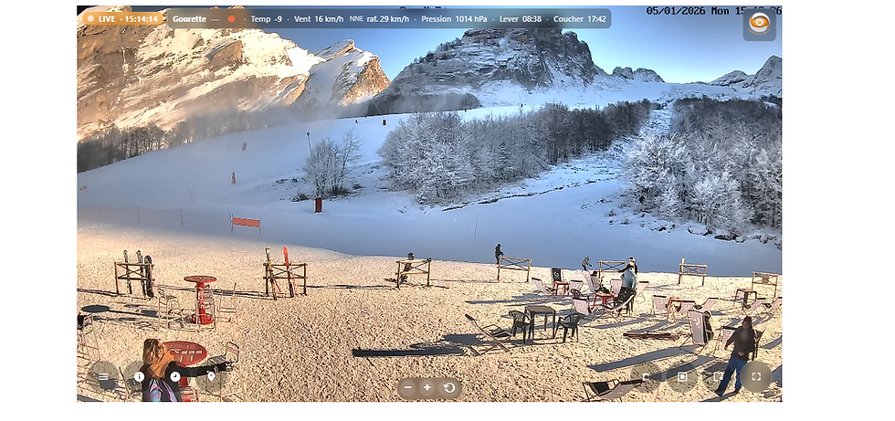 2026 : Une belle année qui vous accueille avec de la neige et sous le soleil !