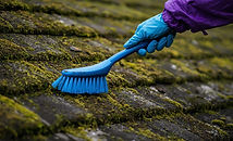 Modern office building in the evening. Facade purple mirror_.jpg