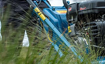 Modern office building in the evening. Facade purple mirror_.jpg