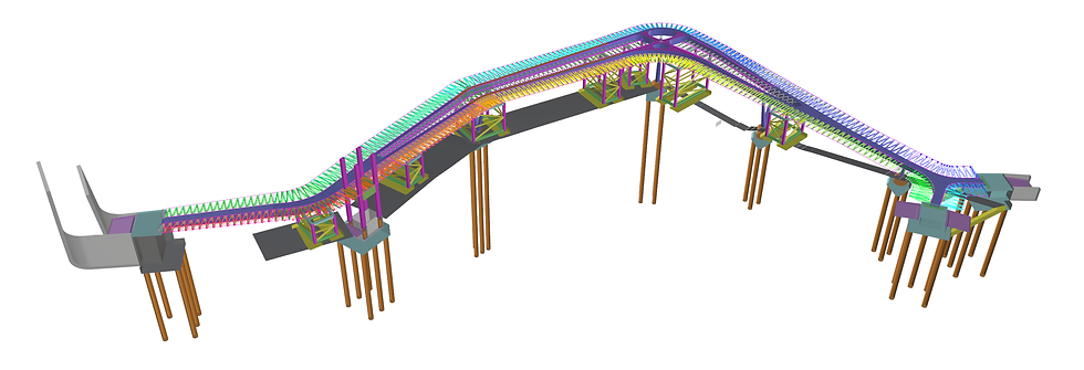 Complete CAD model including auto-generated trusses (ParaGroup)