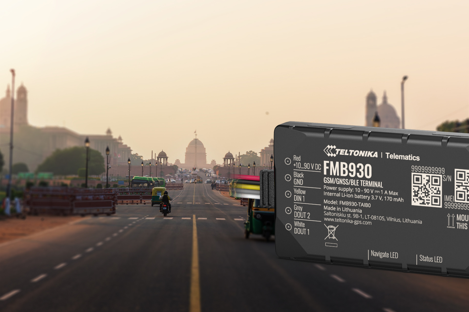 Neuer FMB930 – smarter GPS-Tracker für Elektrofahrzeuge und Zweiräder