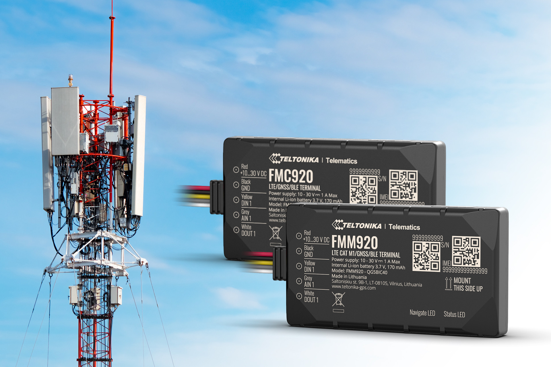 FMC920 & FMM920 – neue Fahrzeug-GPS-Tracker mit 4G-Netzwerk