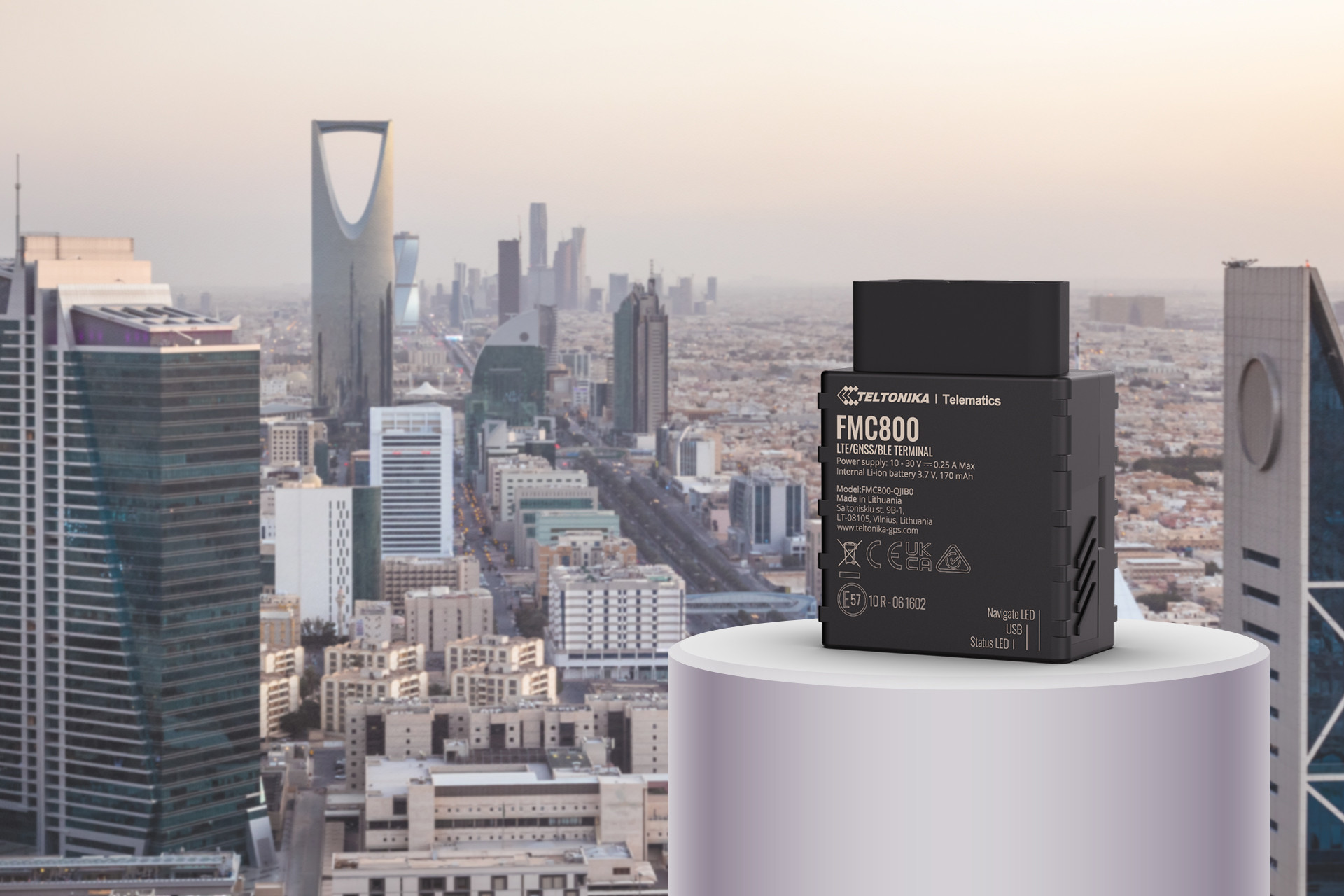 FMC800 von der CST in Saudi-Arabien zertifiziert