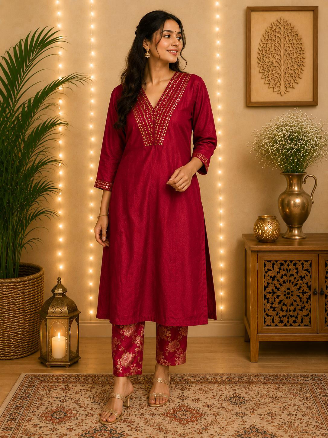 Brocade Co-rd Set