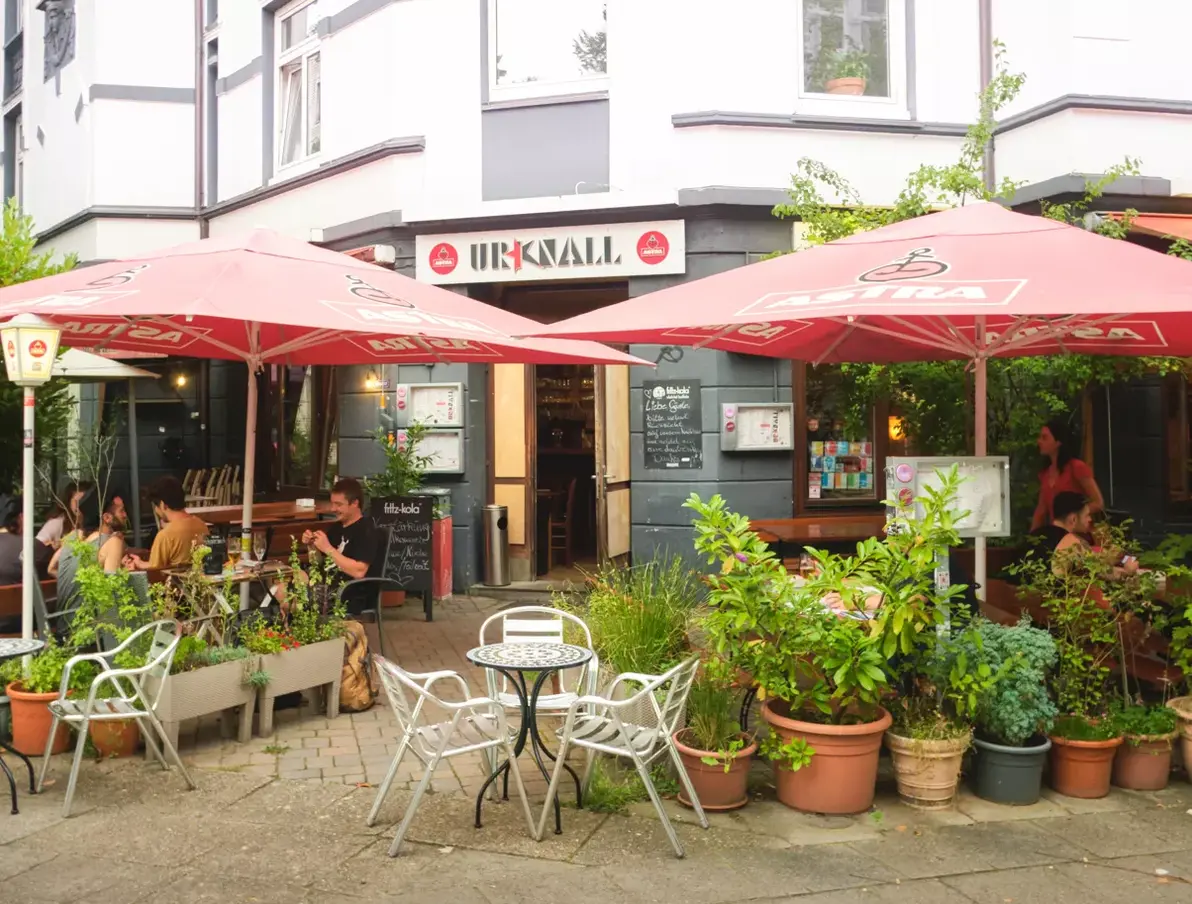 Eingang vom Urknall Eimsbüttel