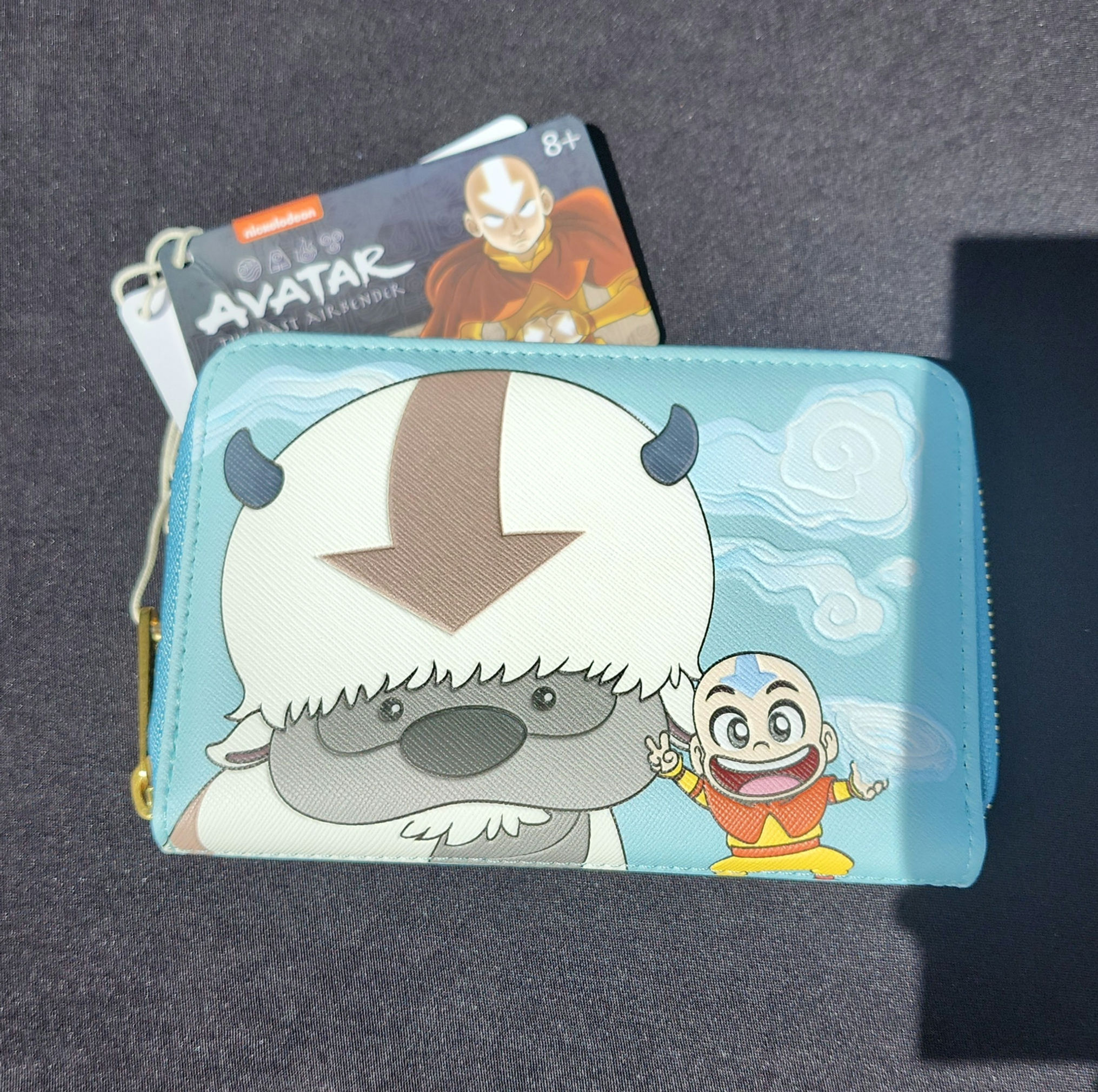 Avatar: The Last Airbender Aang, Appa and Momo Zip-Around Wallet