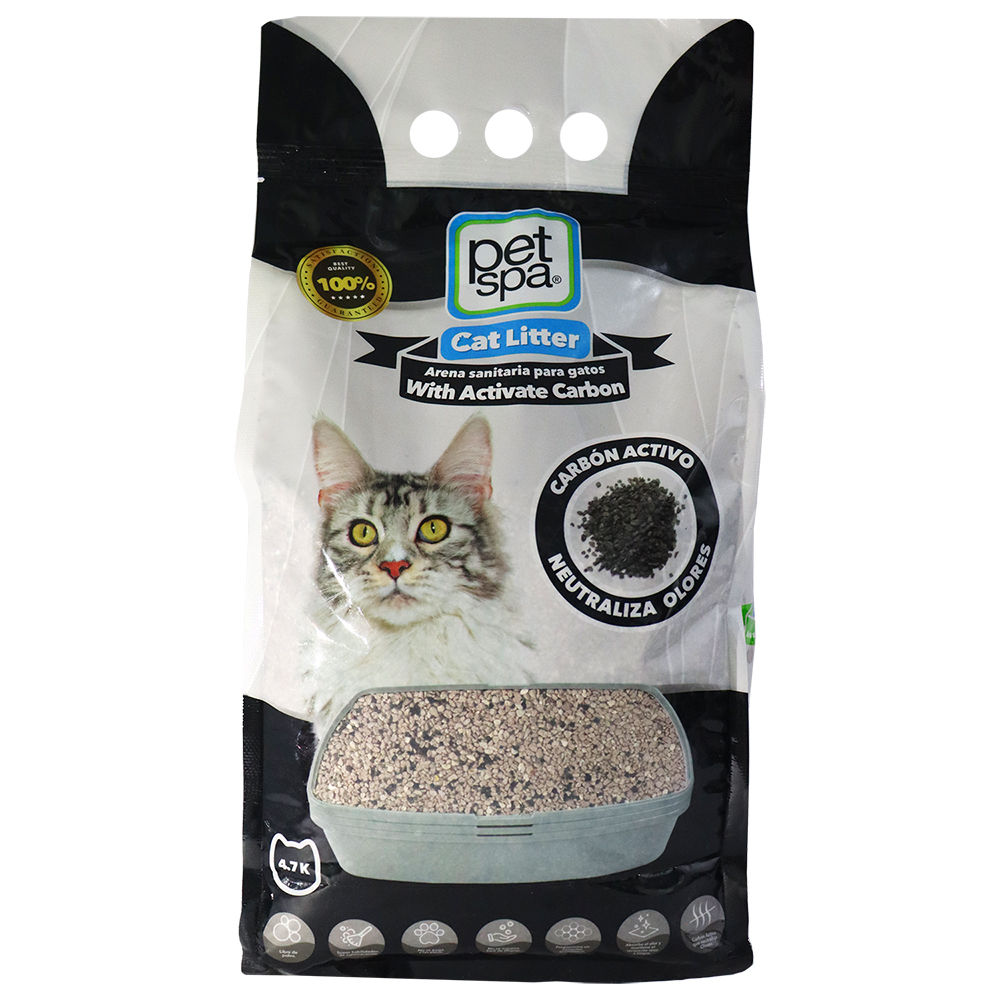 Arena Pet Spa Carbón - 4.7kg