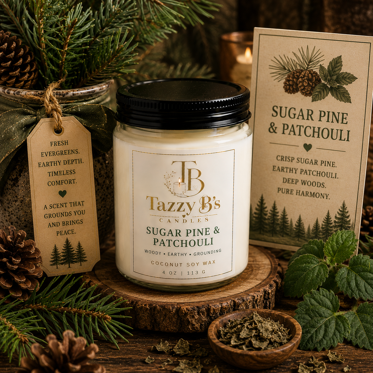 Sugar Pine & Patchouli