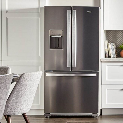 The residential French door refrigerator