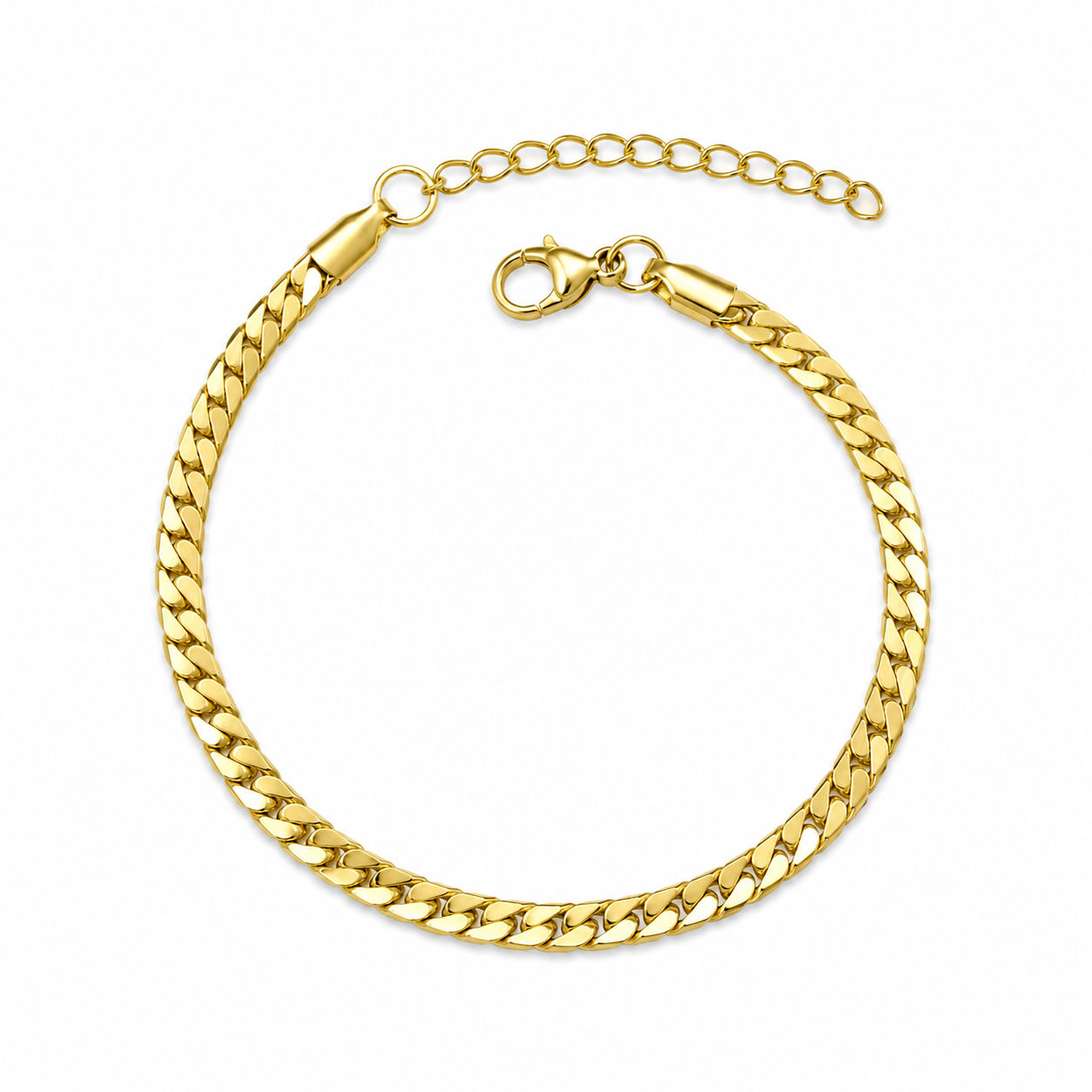 Pulsera Acero Dorada 