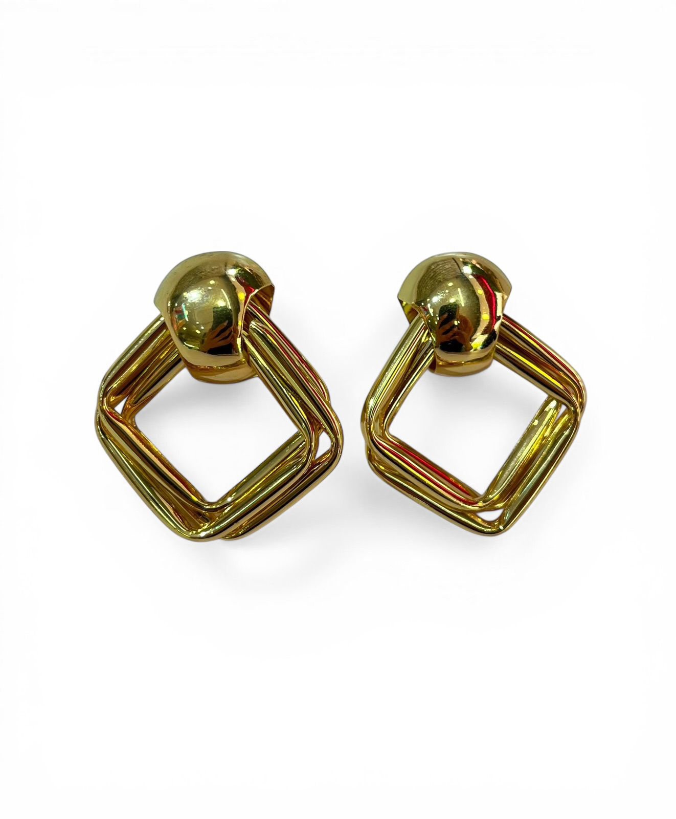 Aretes Rombo Acero