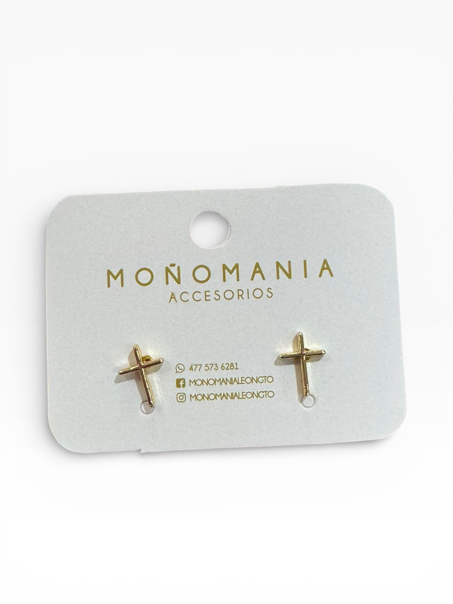 Aretes Chapa Cruz