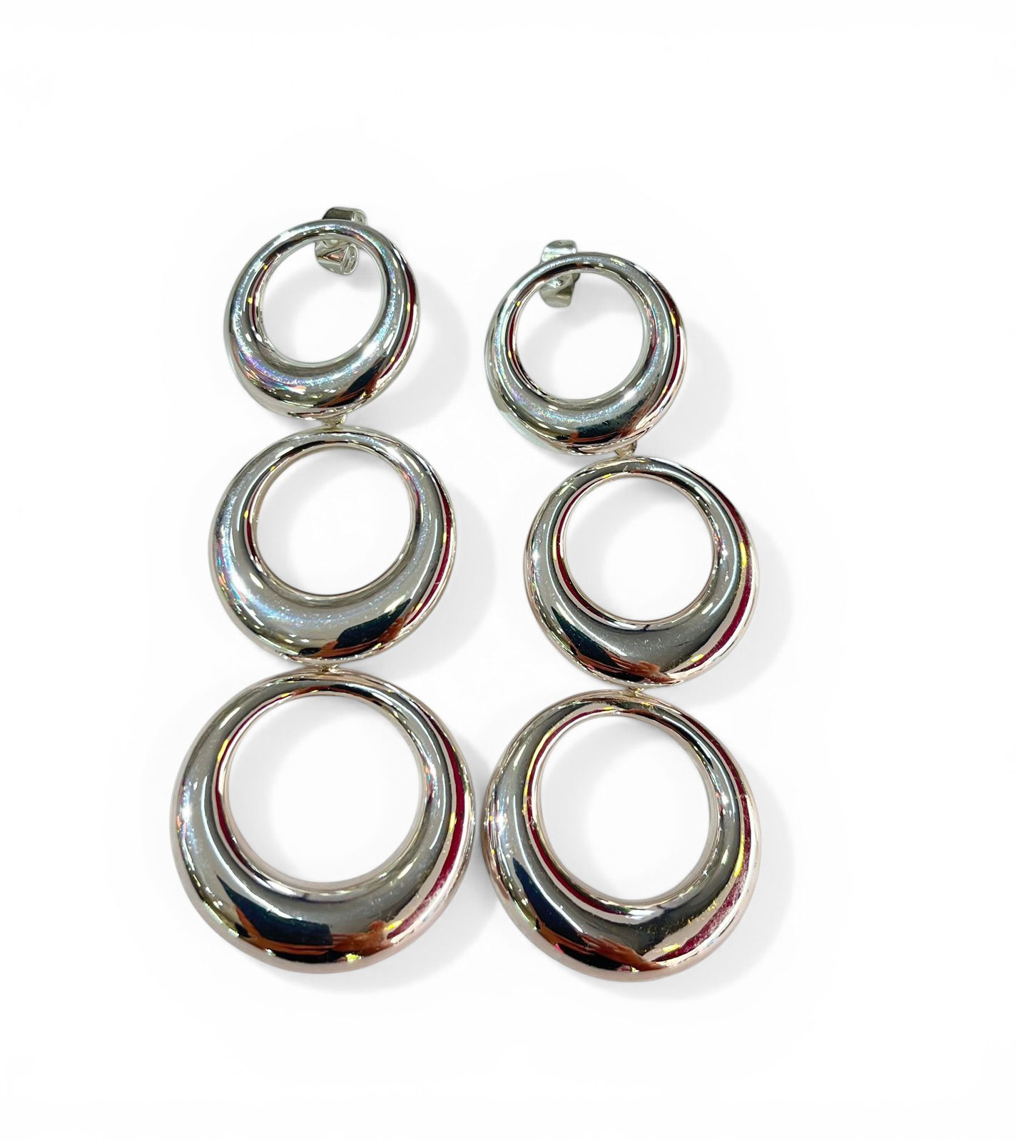 Aretes Círculos Chapa