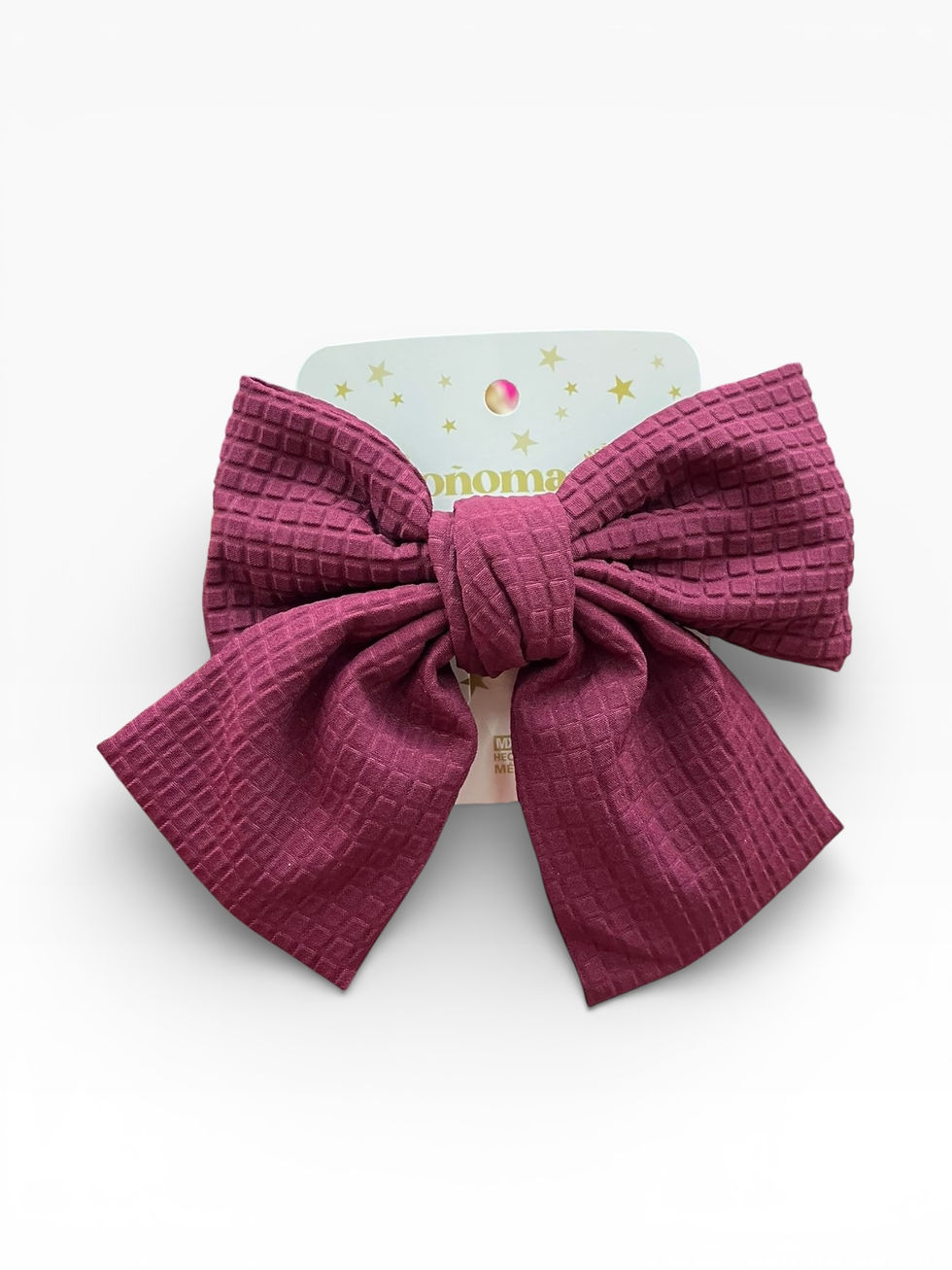 Miniatura: Moño Textura Cuadros