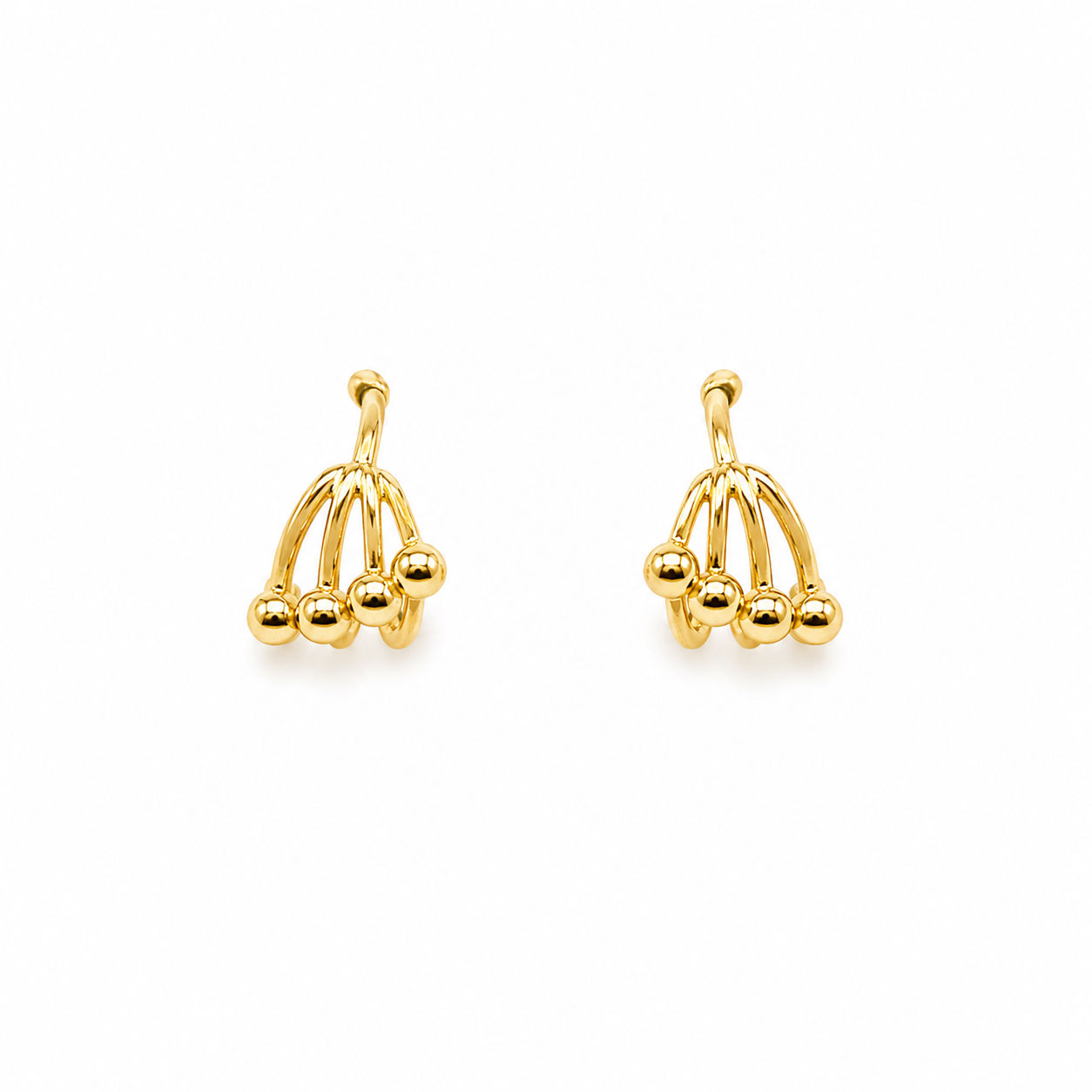 Aretes Oro Laminado 