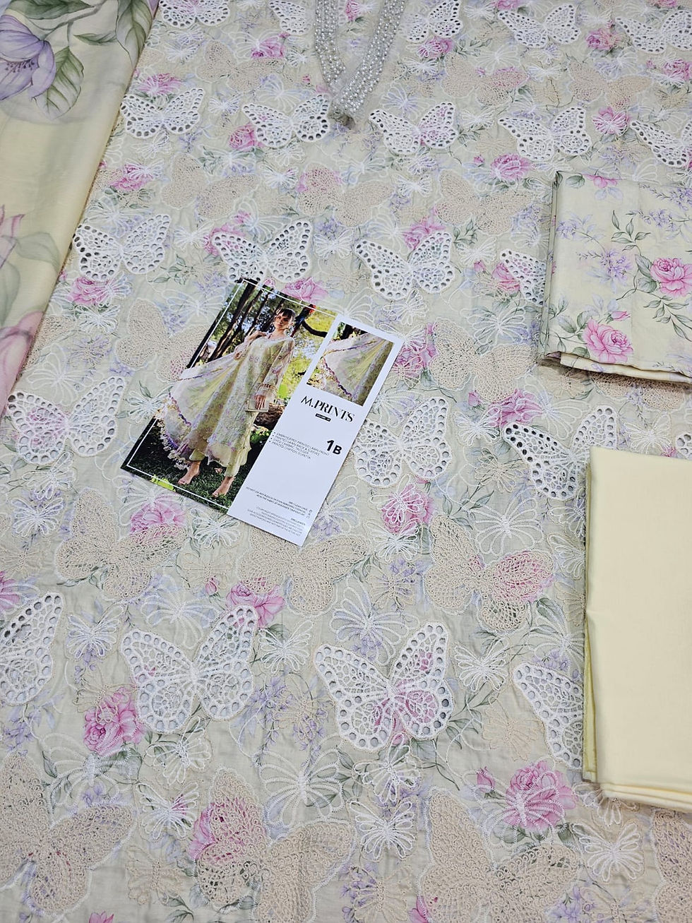 Thumbnail: Mariab MPrints Lawn 2026 hit Code 1B yellow
