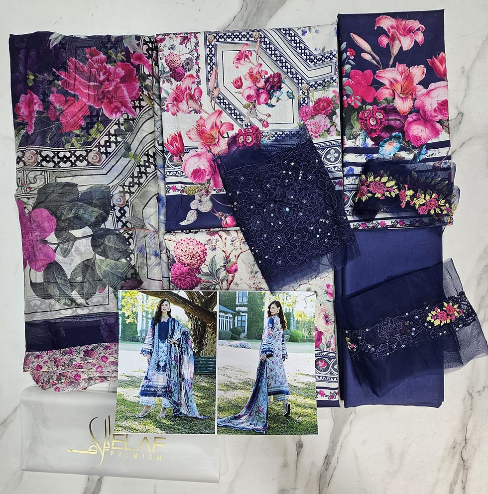 Thumbnail: Elaf Luxury Lawn Embroidered prints 2026 Hit Code