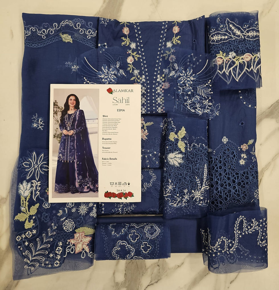 Thumbnail: Qalamqar Luxury lawn 2026