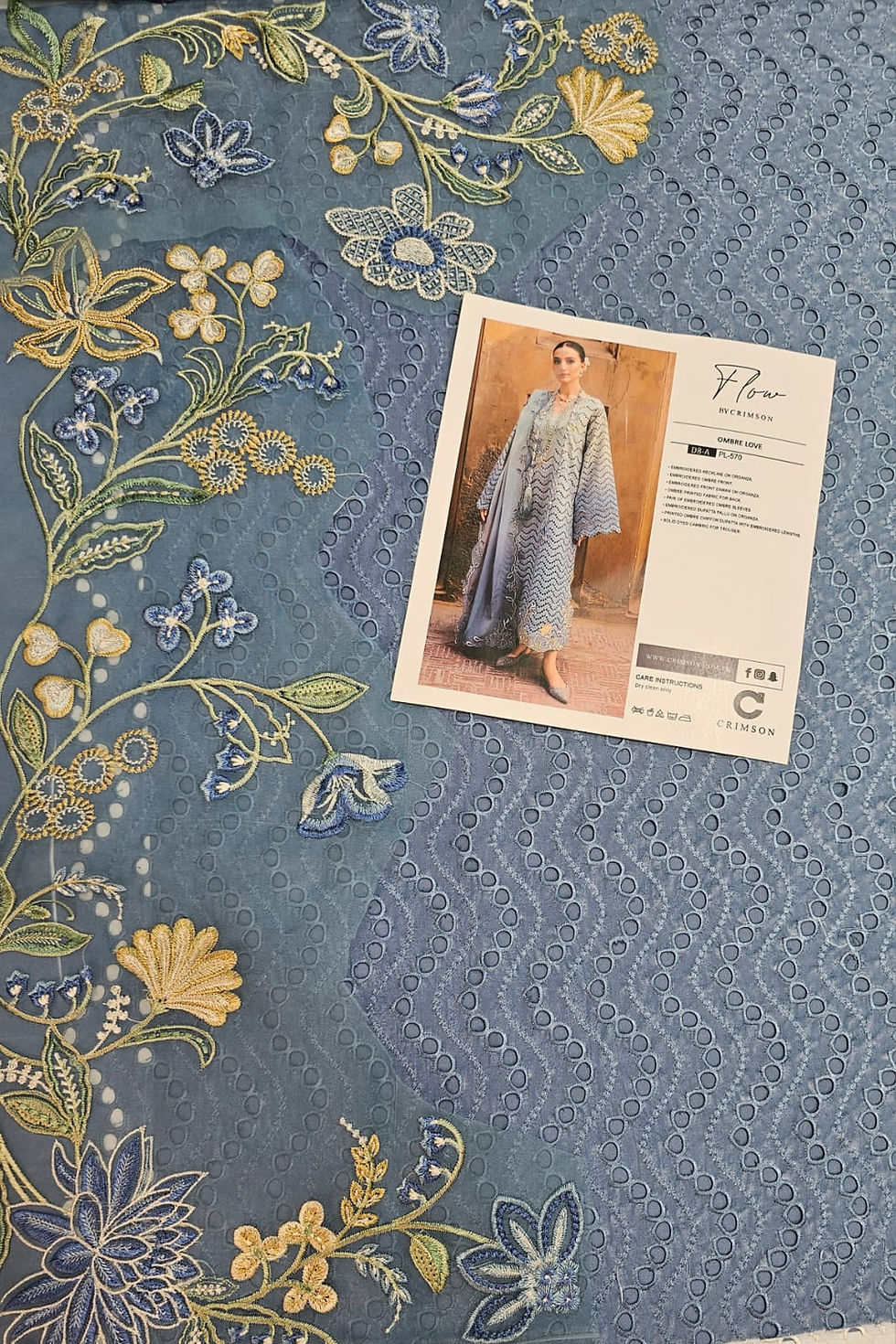 Thumbnail: Crimson Luxury Lawn 2026 Hit Code 8-A Ombre Love