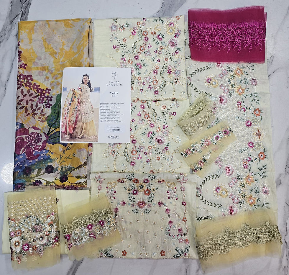 Thumbnail: Faiza Saqlain Luxury Lawn 2026 Hit Code Merjem