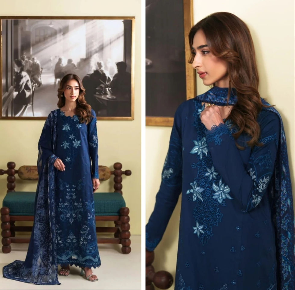 Thumbnail: Neeshay Luxury Lawn 2026 hit Code Zink Silk Dupata