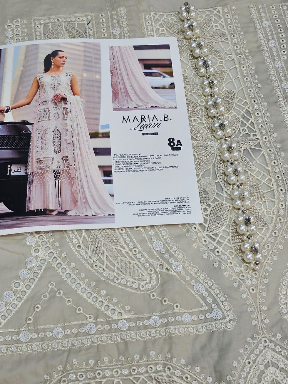 Thumbnail: MariaB Luxury Lawn 2026 Hit Code 8A