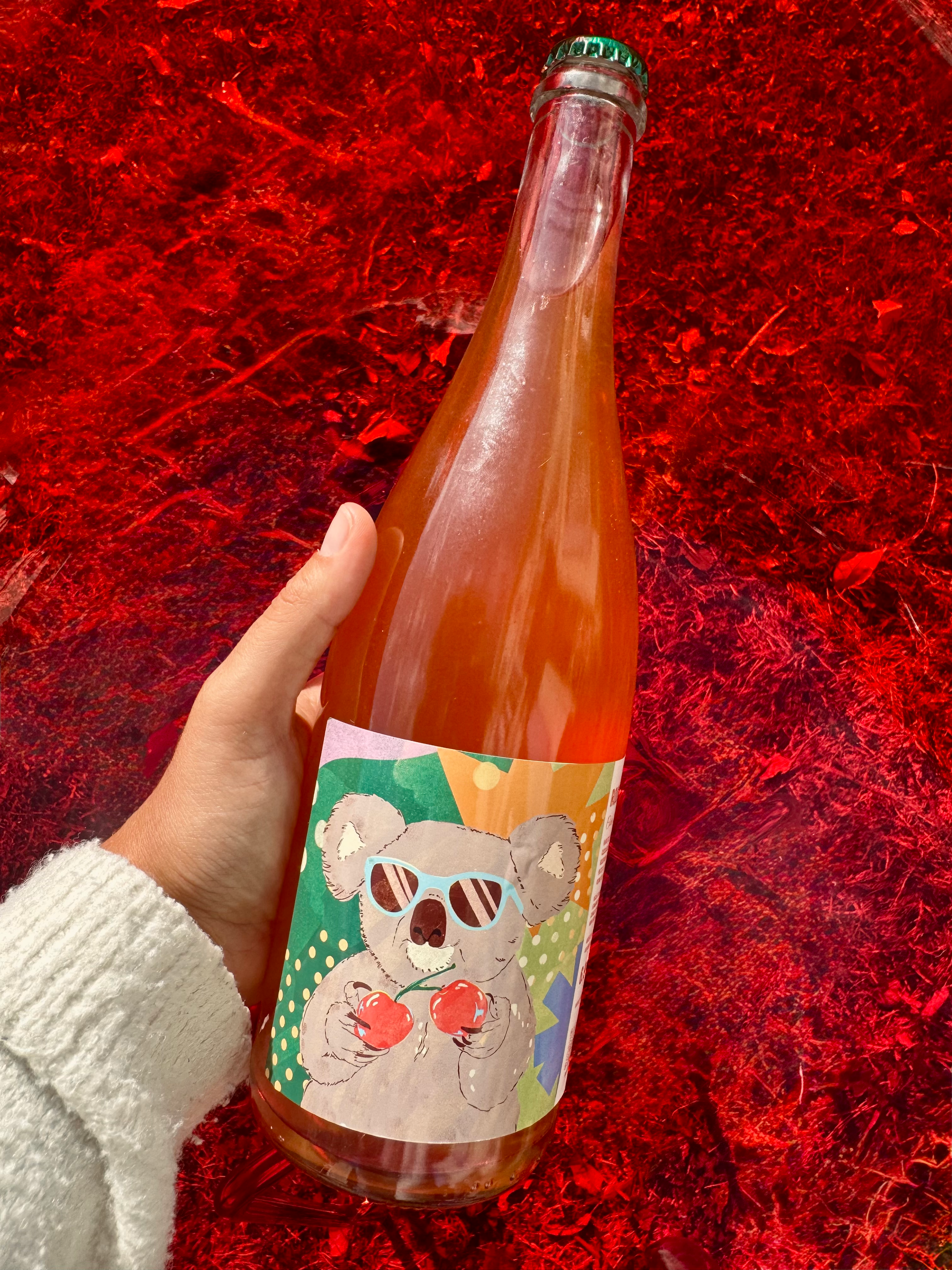 Cidre Barrique de Liqueur de Cerise - ROUGE GOUROU 2023