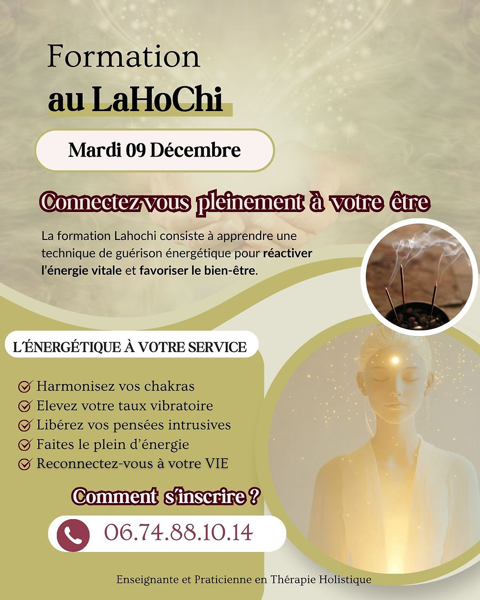 Formation LaHoChi à Tours