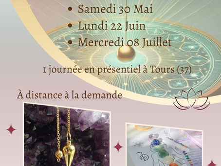 Formations soins énergétiques et massage à Tours (37)