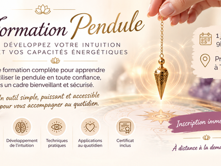 Formation Pendule en Indre-et-Loire : où apprendre la radiesthésie près de Tours ?