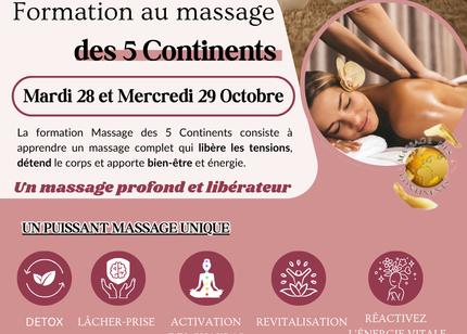 Envie de maîtriser un massage puissant et profondément relaxant ?