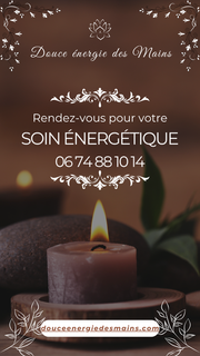 Rendez-vous pour votre séance soin énergétique