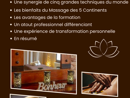 🌎 Formation Massage des 5 Continents