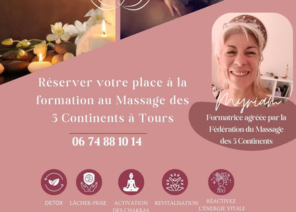 🌟 Devenez praticien en massage énergétique à Tours les 21 et 22 décembre !