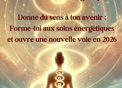 Formations soins énergétiques toute l'année à Tours