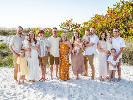 Stobart extended family: Coquina beach - sneak peek