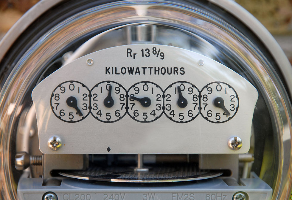 Run your electric meter backwards