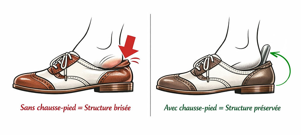 déformation contre préservation : l'impact du chausse-pied sur le 