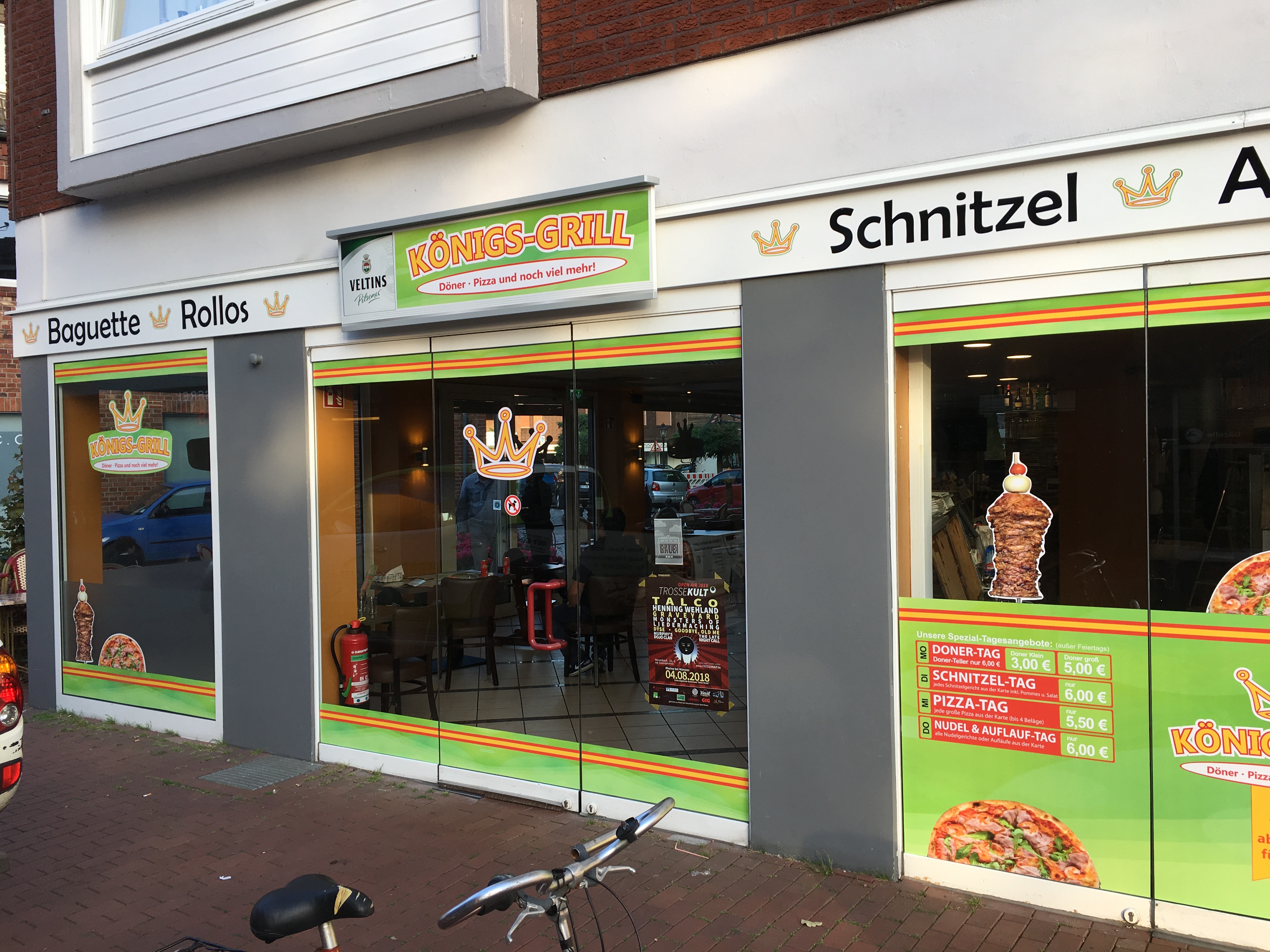 Schaufenster und Fassade