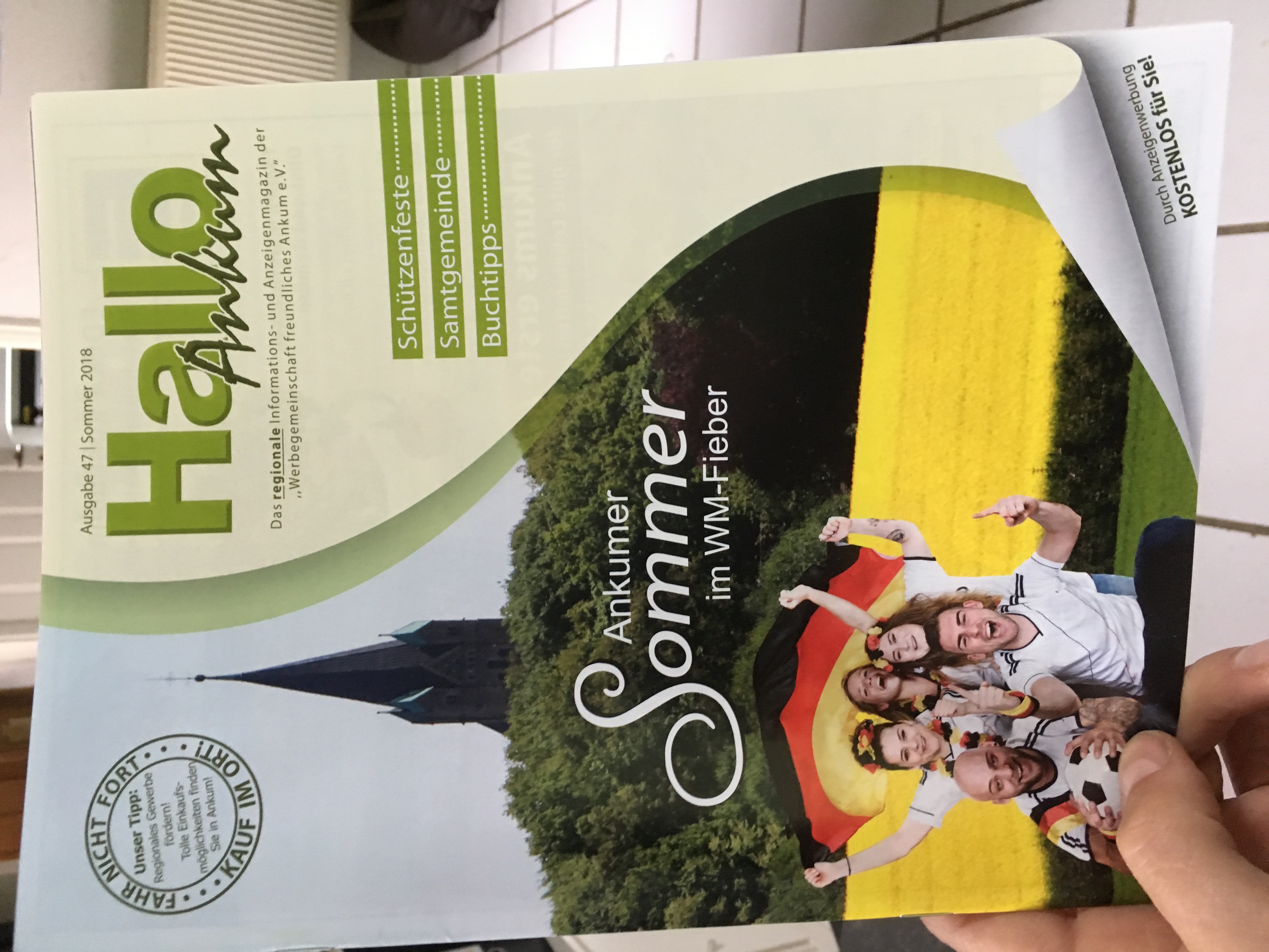 Magazin-Gestaltung