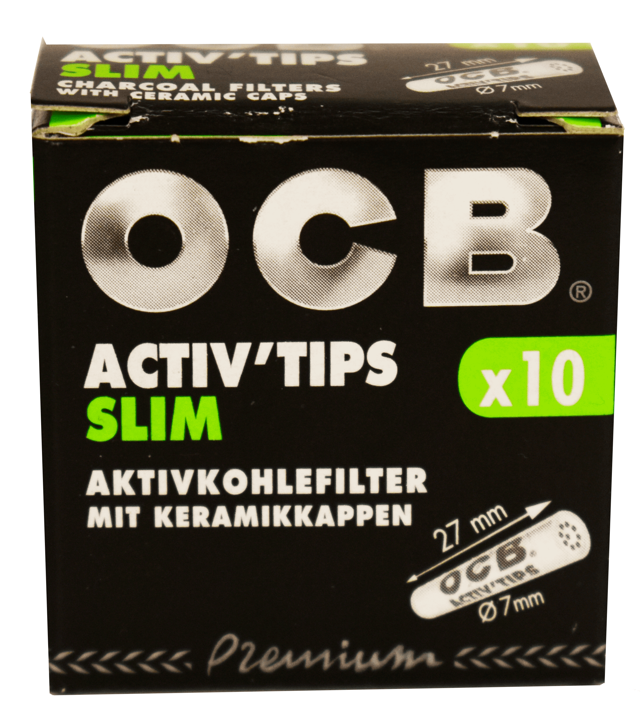 Filtros Carbón OCB Premium