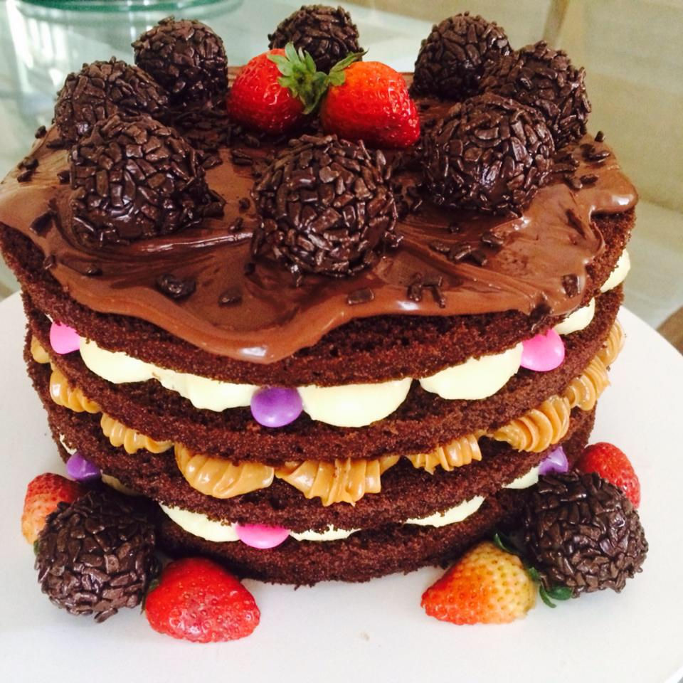 Nosso queridinho Naked Cake