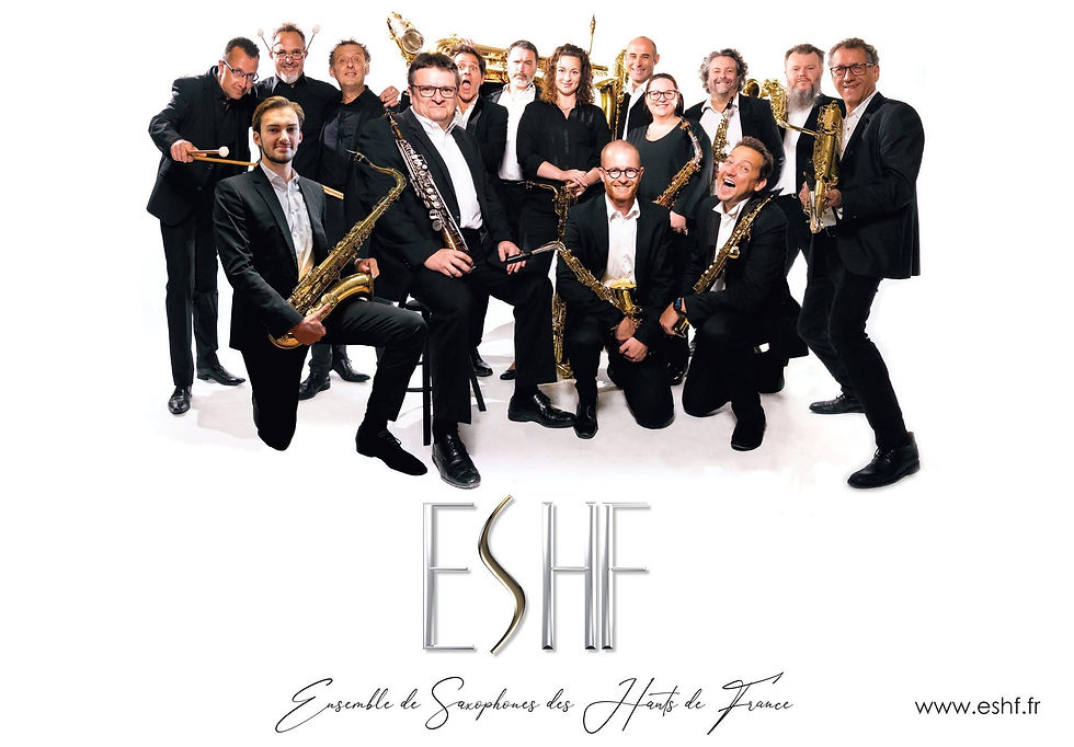 Photo de l'Ensemble des Saxophonistes de Hauts-de-France