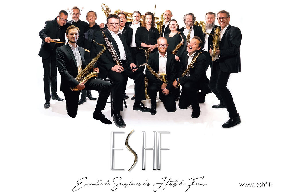Photo de l'Ensemble des Saxophonistes de Hauts-de-France