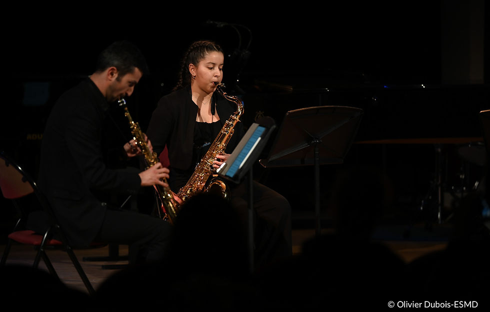 Myriam Mamèche - Saxophoniste professionnelle