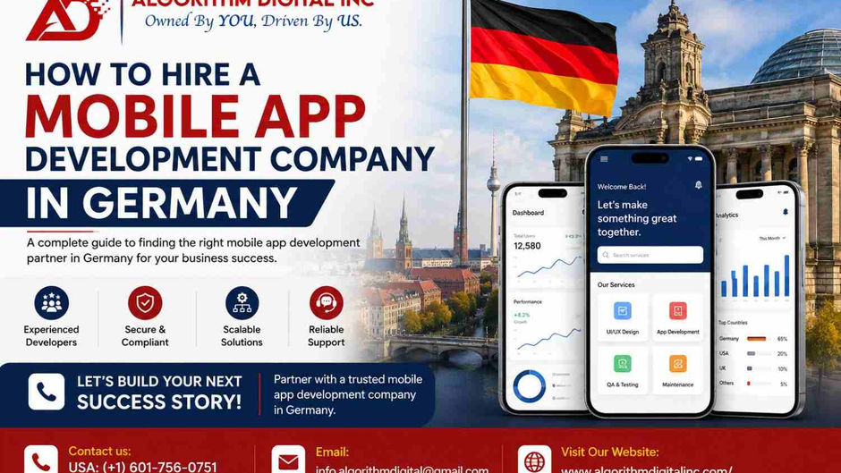 How to Hire a Mobile App Development Company in Germany