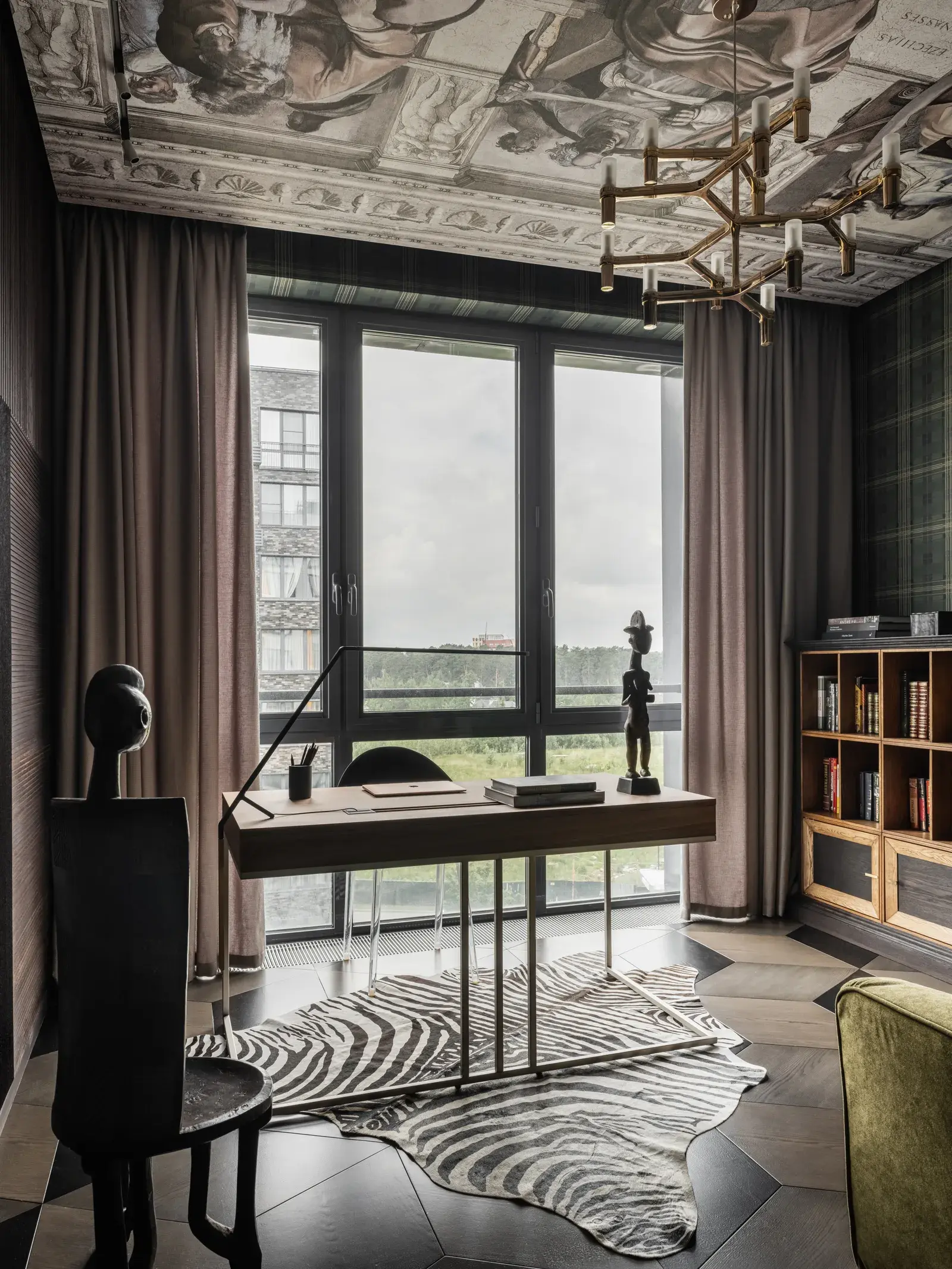 Rèm Burlywood Brown