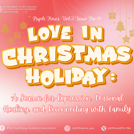 “Love in Christmas Holiday: A Season for Expression, Personal Healing, and Reconnecting with Family.”